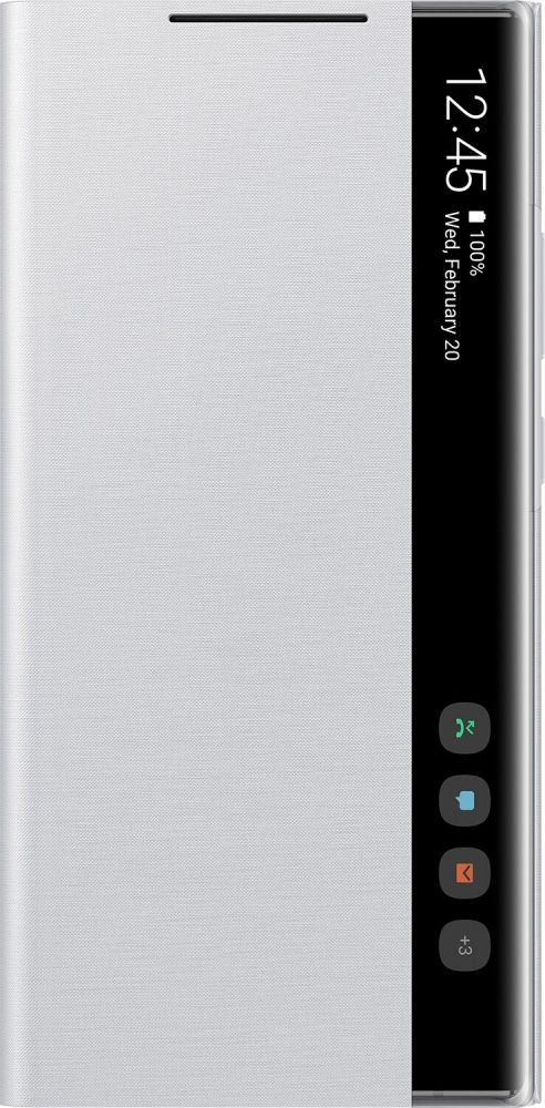 

Чохол-книжка Samsung Clear View Cover для Samsung Galaxy Note 20 Ultra (EF-ZN985CSEGRU) White Silver