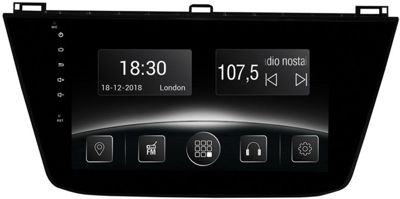 

Автомагнітола штатна Gazer CM6510-AD1 для VW Tiguan (AD1) 2016-2017