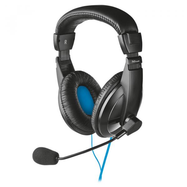 

Наушники Trust Quasar USB Headset Black (16976)