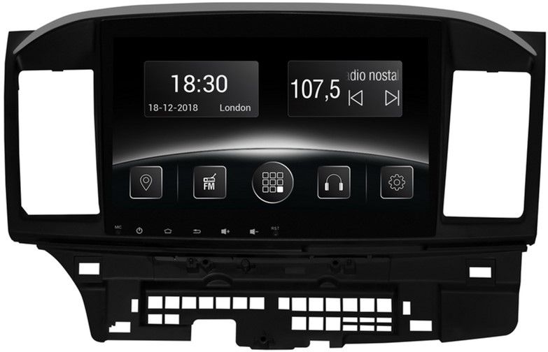 

Автомагнітола штатна Gazer CM6510-ASX10 для Mitsubishi Lancer 2007-2013, ASX 2007-2010
