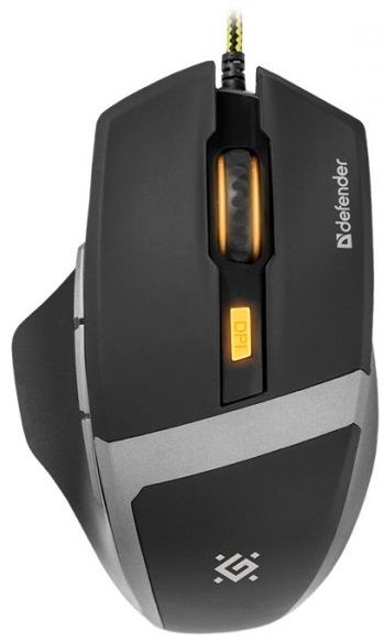 

Мышь Defender Warhead GM-1740 USB (52740) Black