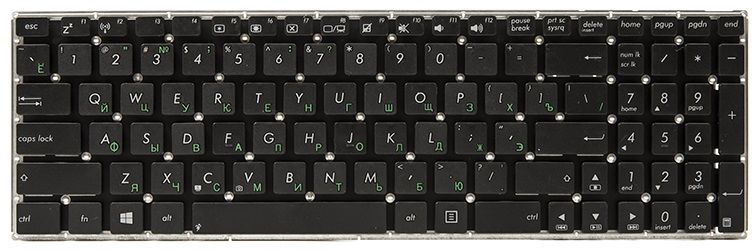 

Клавіатура для ноутбука PowerPlant Asus X552, X552CL, X552LAV, X552LDV (KB310111)