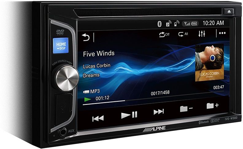 

Автомагнитола Alpine IVE-W560BT