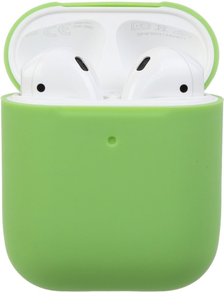 

Чехол Armorstandart Ultrathin Silicone Case для Apple AirPods 2 (ARM54733) Light green