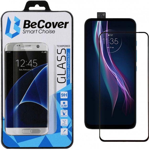 

Захисне скло BeCover для Motorola One Fusion+ (705246) Black