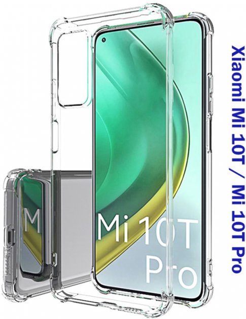 

Панель Anti-Shock BeCover для Xiaomi Mi 10T / Mi 10T Pro (706979) Clear