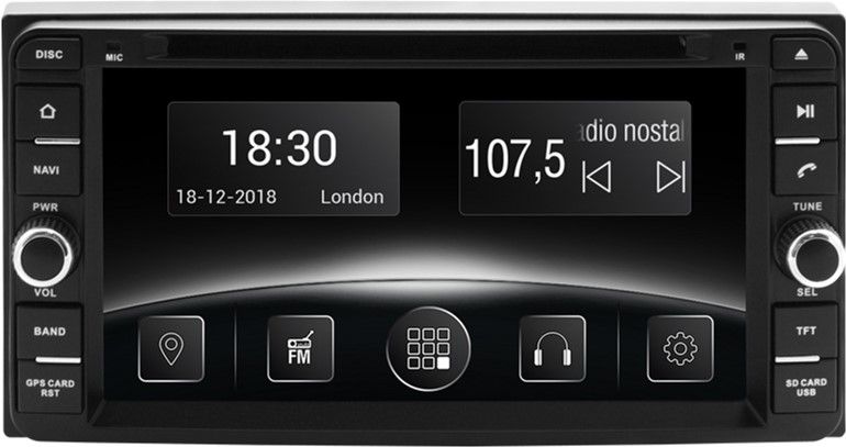 

Автомагнітола штатна Gazer CM5006-120 для Toyota Universal 2001-2012