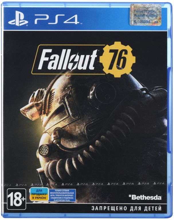 

Диск Fallout 76 (PS4, русские субтитры)