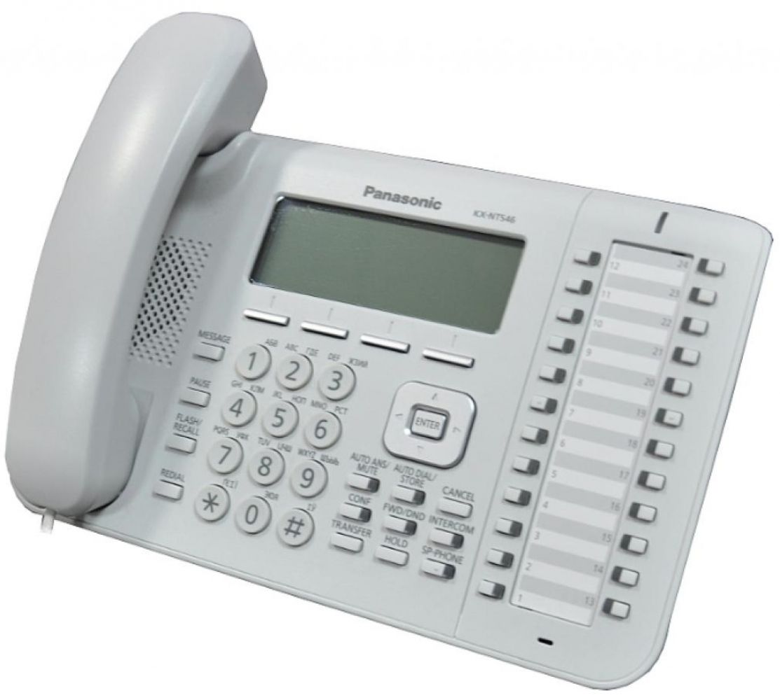 

IP-телефон Panasonic KX-NT546RU White