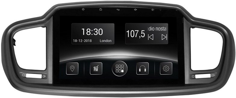 

Автомагнітола штатна Gazer CM5510-UM для Kia Sorento (UM) 2015-2017