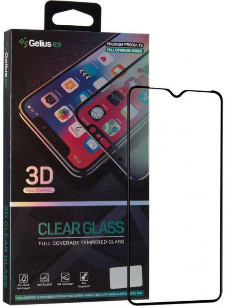 

Захисне скло Gelius Pro 3D for Oppo A12 (2099900821509) Black