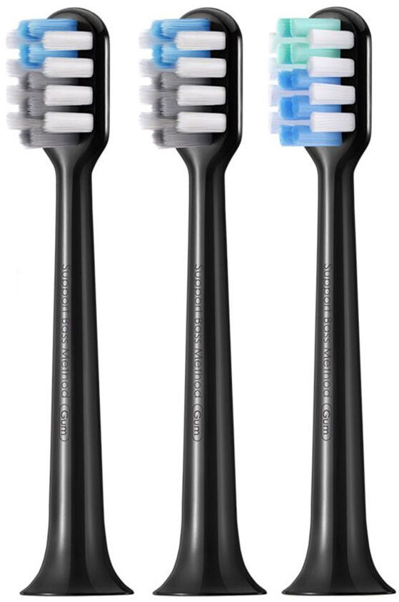 

Насадки для зубної електрощітки Xiaomi Dr.Bei EB02BK060300 (3 шт.) Black Gold