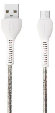 

Кабель USB XO NB106 Type-C 1m 2A Silver