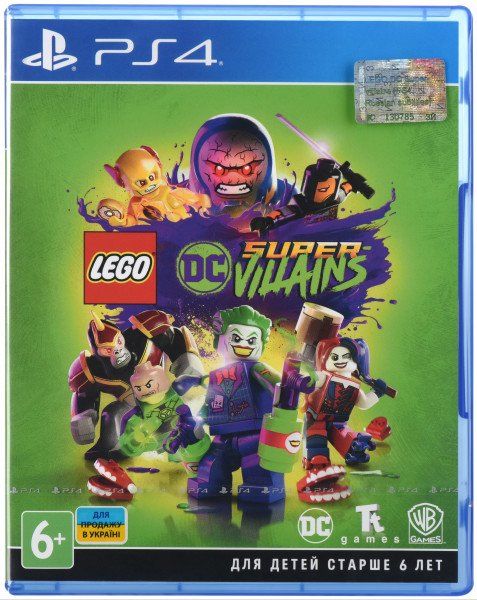

Диск LEGO DC Super-Villains (PS4, русские субтитры)