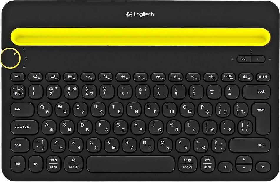 

Клавіатура Logitech Multi-Device Keyboard K480 Black (920-006368)