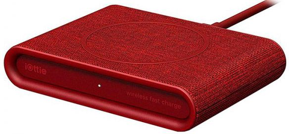 

Беспроводное зарядное устройство iOttie iON Wireless Fast Charging Pad Plus (CHWRIO105RD) Red