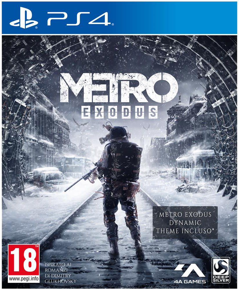 

Диск Metro: Exodus. Стандартное издание (PS4, русская версия)