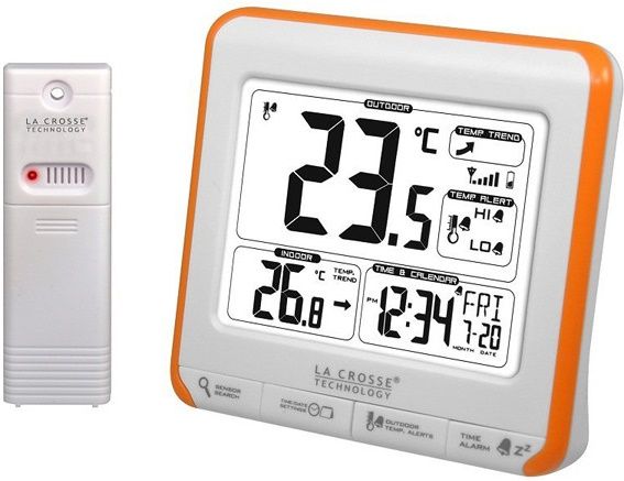 

Метеостанція La Crosse WS6811 White/Orange