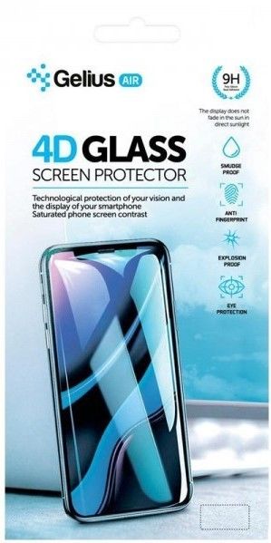 

Захисне скло Gelius Pro 4D for iPhone XR Black