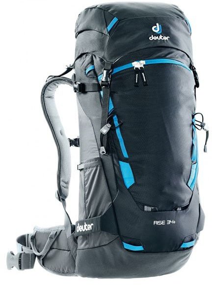 

Рюкзак Deuter Rise Deuter Rise 34+ SL (3301318 7403) Black-graphite
