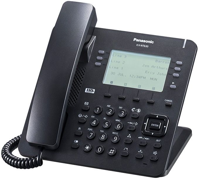 

IP-телефон Panasonic KX-NT630RU-B Black