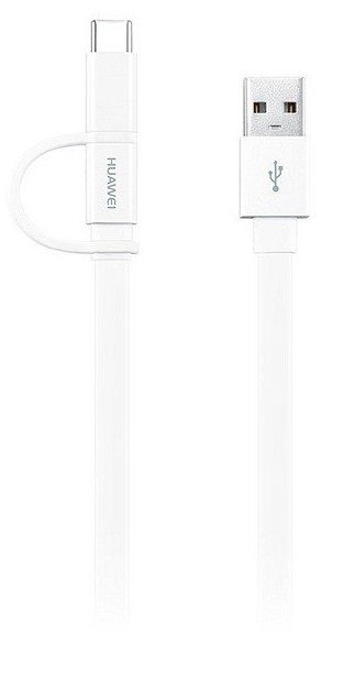 

Кабель Huawei AP55S USB 2.0 - Type-C/micro USB (4071417) White