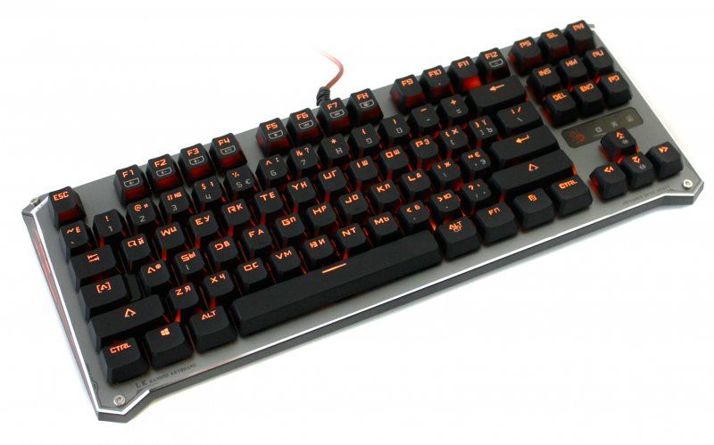 

Клавиатура A4Tech Bloody B830 USB Gray