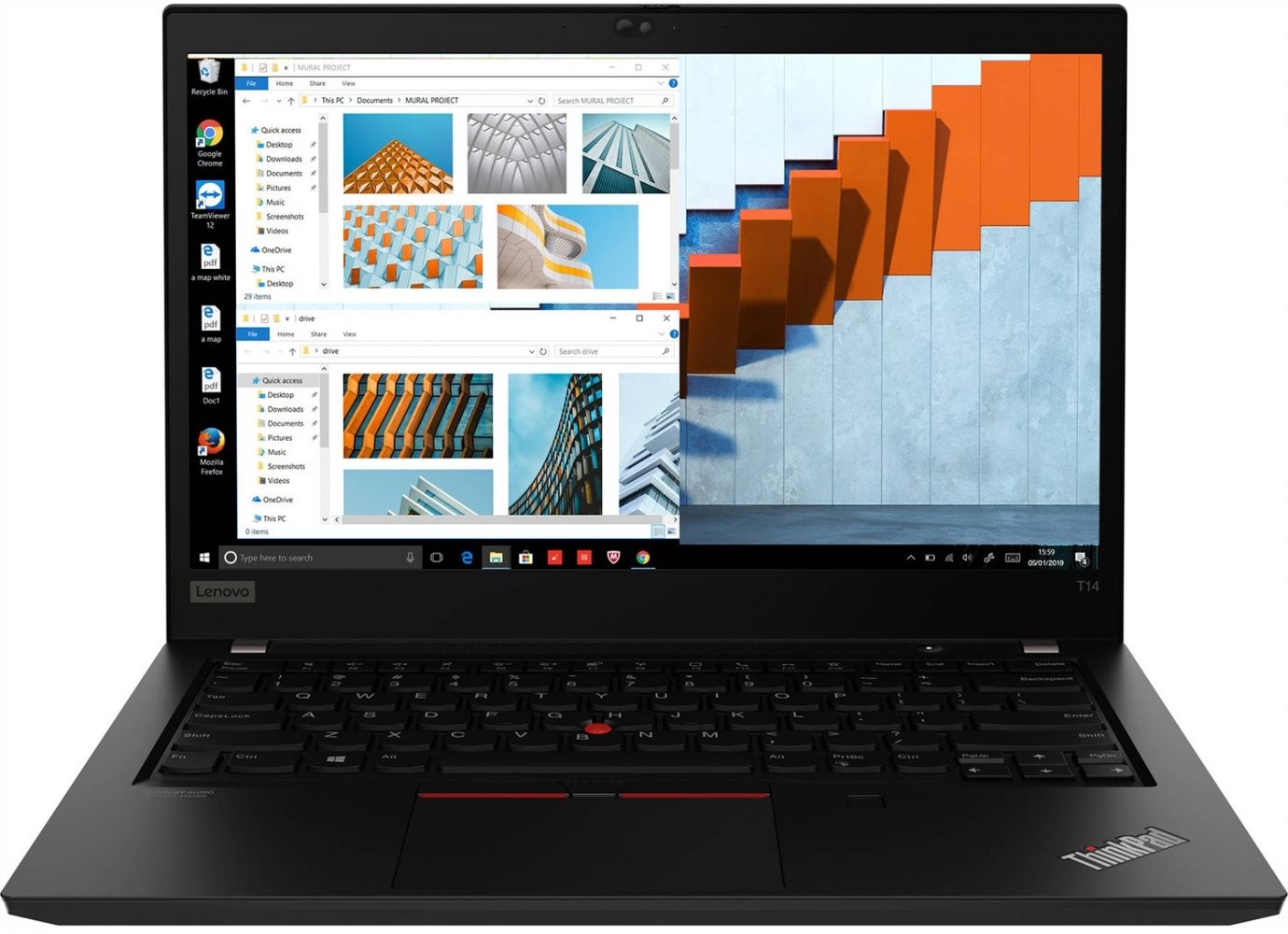 

Ноутбук Lenovo ThinkPad T14 Gen 1 (20UD001QRT) Black