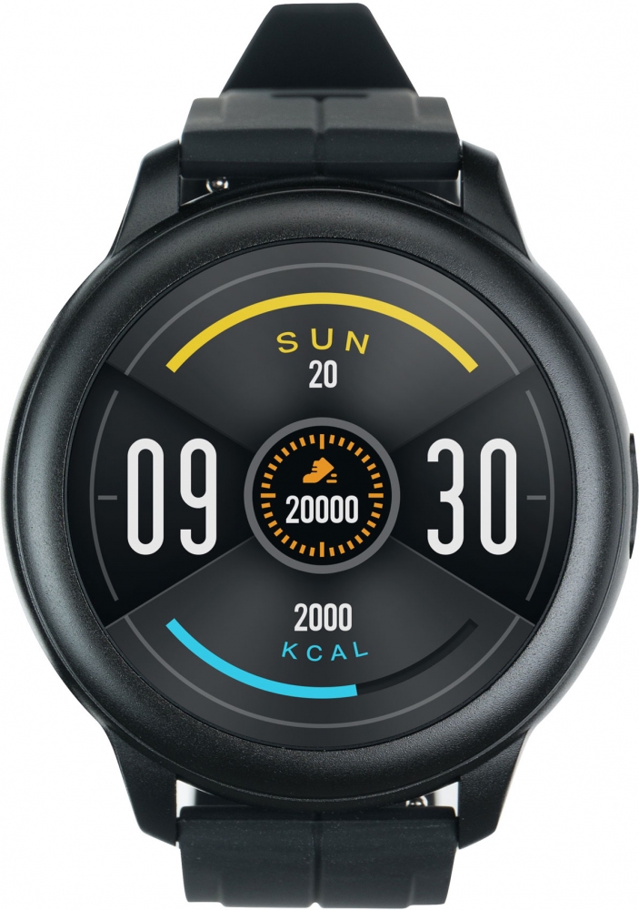 

Смарт-годинник Globex Smart Watch Aero (4820183720726) Black