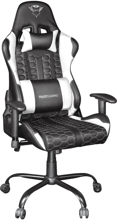 

Крісло геймерське Trust GXT 708W Resto (24434) Black/White