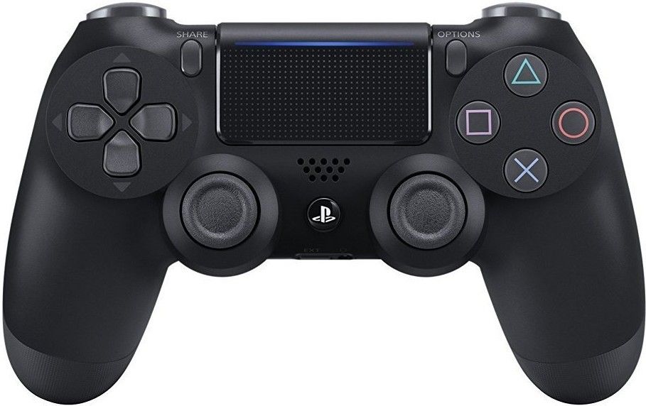 Акція на Бездротовий геймпад Sony Dualshock V2 Bluetooth PS4 Black (9870357) від Територія твоєї техніки