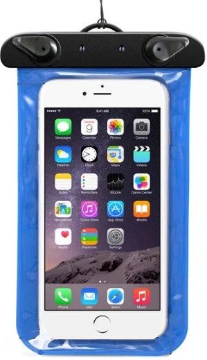 

Чохол водостійкий універсальний на шею/руку Blue