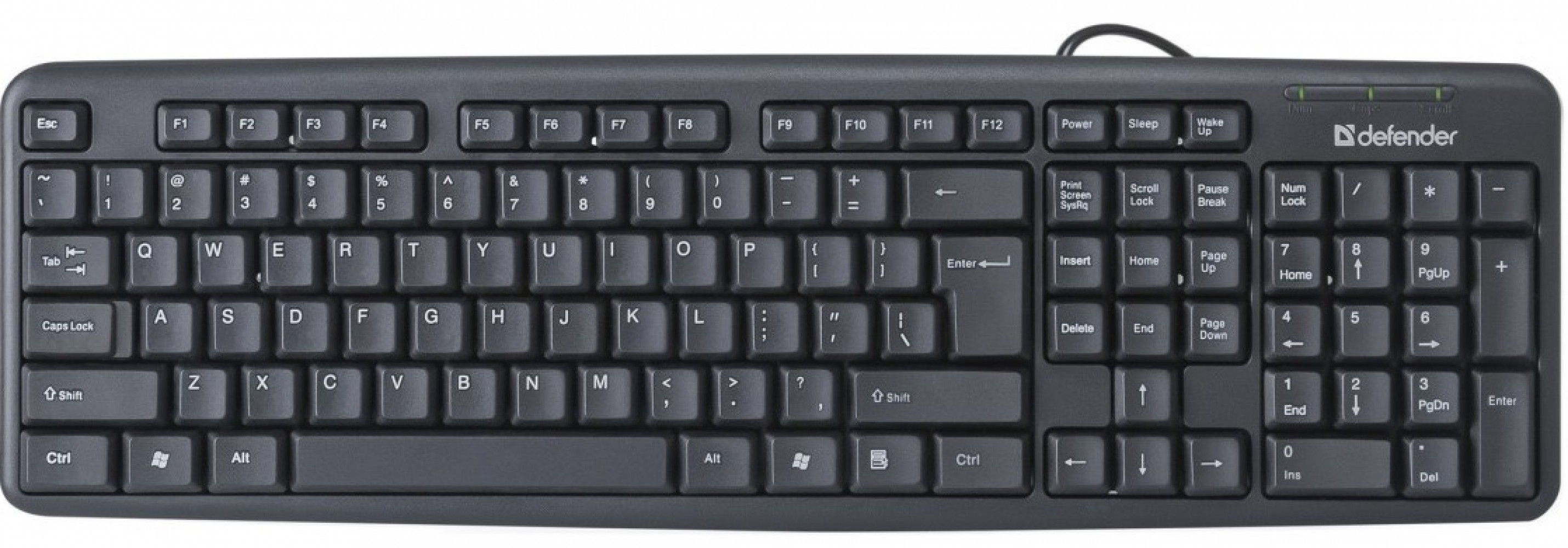 

Клавіатура Defender Element HB-520 PS/2 (45520) Black