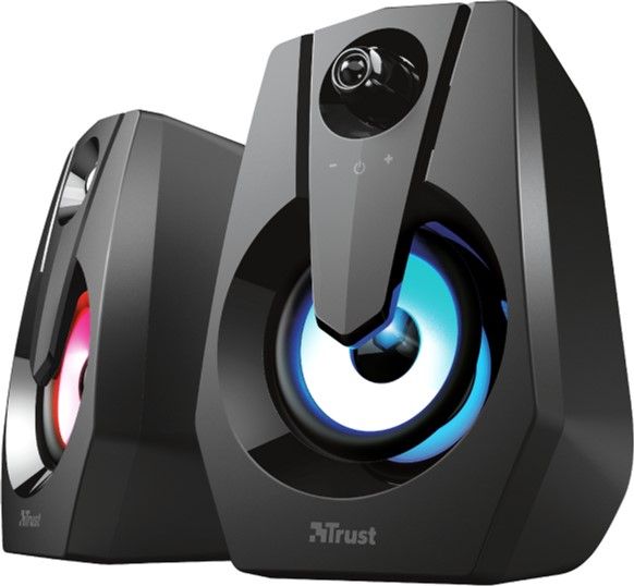 

Акустична система Trust Ziva RGB Illuminated 2.0 Gaming Speaker Set (24071)