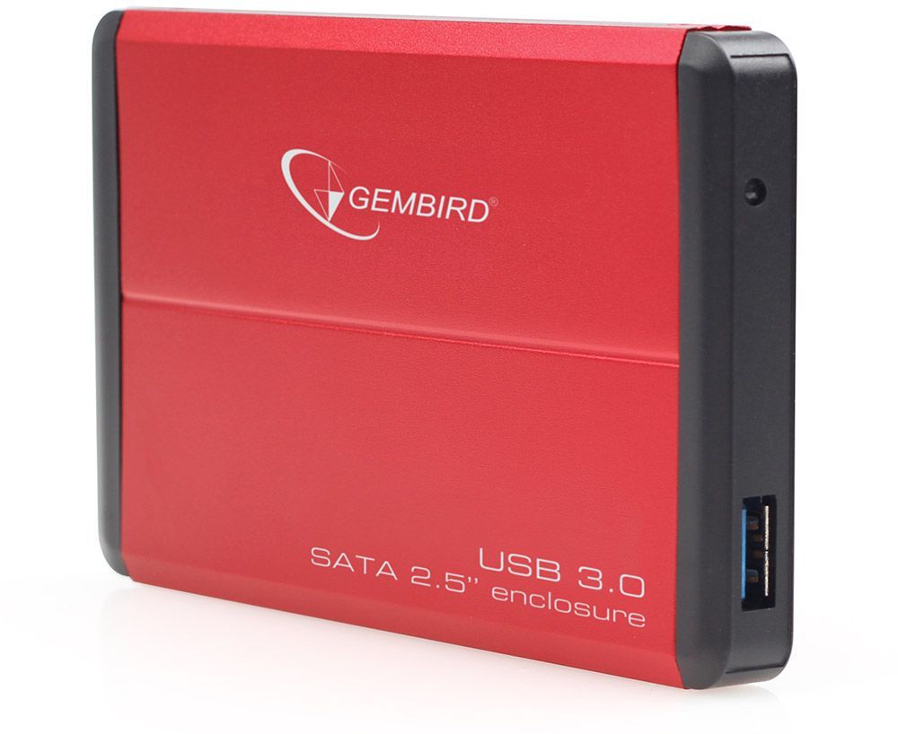 

Зовнішня кишеня Gembird для HDD 2.5" USB 3.0 (EE2-U3S-2-R)