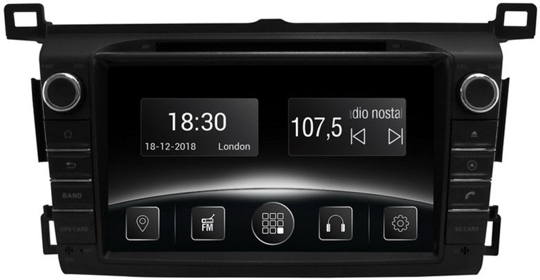 

Автомагнітола штатна Gazer CM5008-A40 для Toyota RAV 4 (A40) 2013-2016