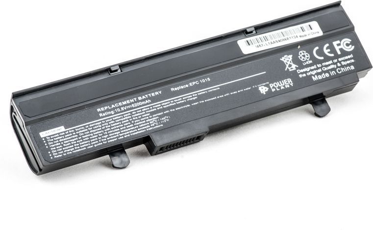 

Акумулятор PowerPlant для Asus Eee PC105 Black (10.8V/5200mAh/6Cells) (NB00000103)