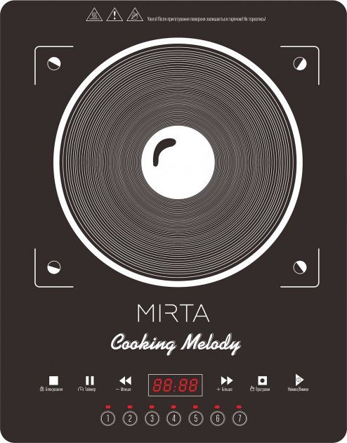 

Плита настільна MIRTA Cooking Melody IP-8918