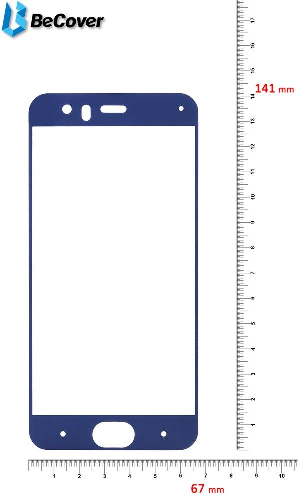 

Защитное стекло BeCover для Xiaomi Mi 6 (702223) Blue