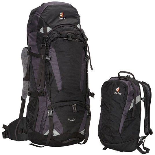 

Рюкзак Deuter Quantum 70+10 (3510415 7400) Black-silver