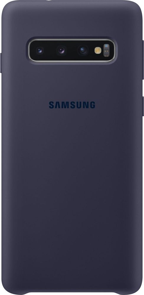 Акція на Панель Samsung Silicone Cover для Samsung Galaxy S10 (EF-PG973TNEGRU) Navy від Територія твоєї техніки