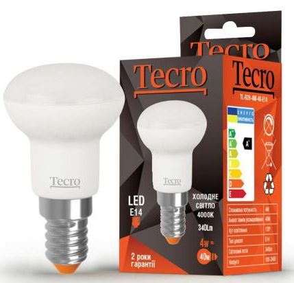 

Лампа LED Tecro TL-R39-4W-4K-E14 4W 4000K E14