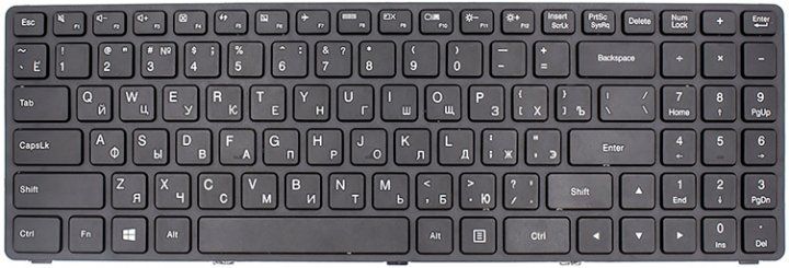 

Клавіатура для ноутбука PowerPlant IBM/Lenovo IdeaPad 100-15IBD (KB310623) Black