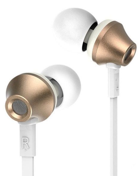 

Навушники Remax RM-610D Earphone Gold