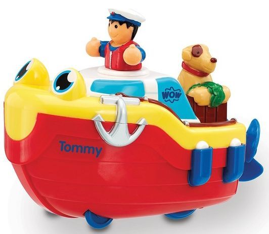 

Іграшка WOW TOYS Tommy Tug Boat bath toy Буксирна човен 04000