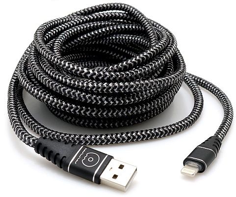 

Кабель USB WUW X68 lightning 5m 1A Black