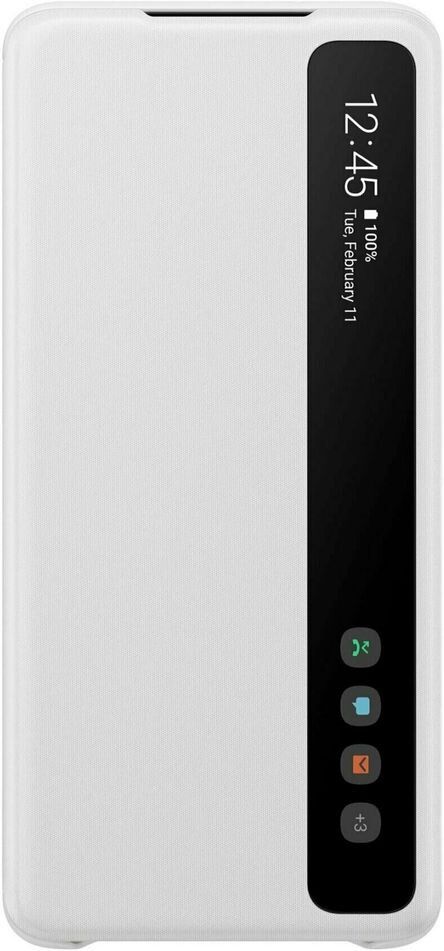 

Чохол-книжка Samsung Clear View Cover для Samsung Galaxy S20 FE (EF-ZG780CWEGRU) White