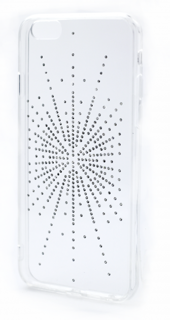 

Панель Younicou Diamonds Silicon для Samsung J600 Silver Shine