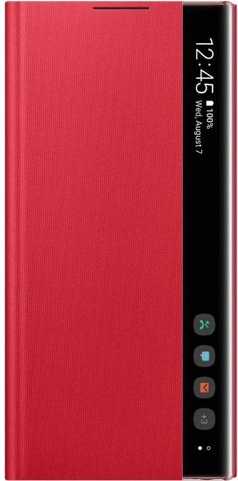 Акція на Чохол-книжка Samsung Clear View Cover для Samsung Galaxy Note 10 (EF-ZN970CREGRU) Red від Територія твоєї техніки