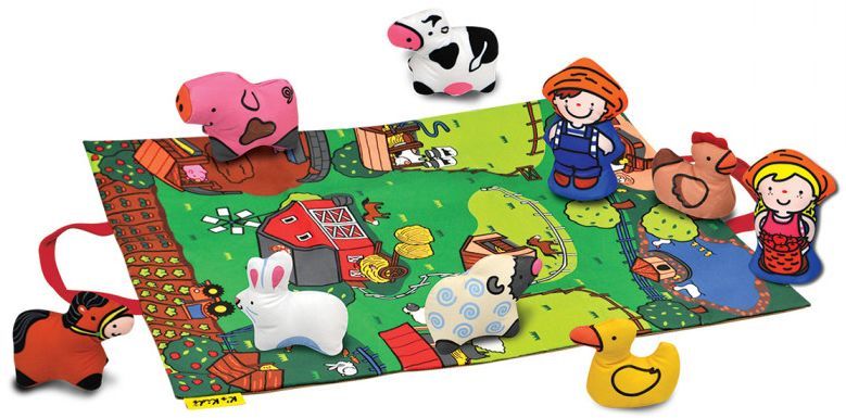 

Ігровий набір K's Kids 3d килимок Farmyard
